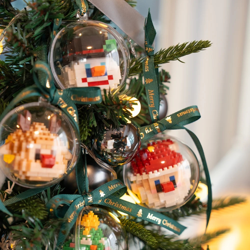 DIY Christmas Building Block Ornaments for Crafters And Hobbyists