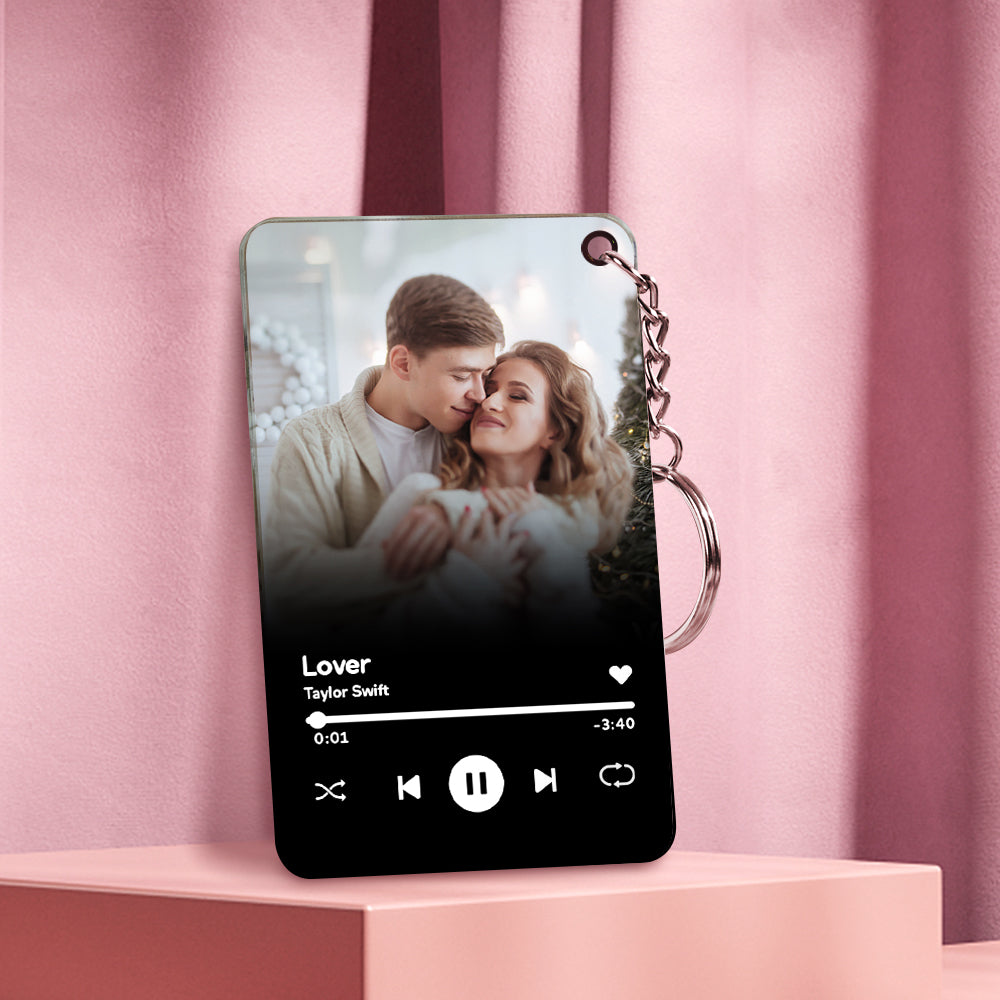 Custom Photo Music Plaque Personalized Song Plaque Couple Gift Wedding Gift