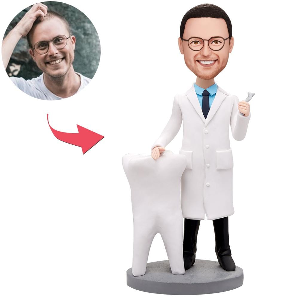 Personalized Dentist Bobblehead Doctors Day Gift For Him Personalized Best Friend Gifts Birthday Gifts Graduation Gifts