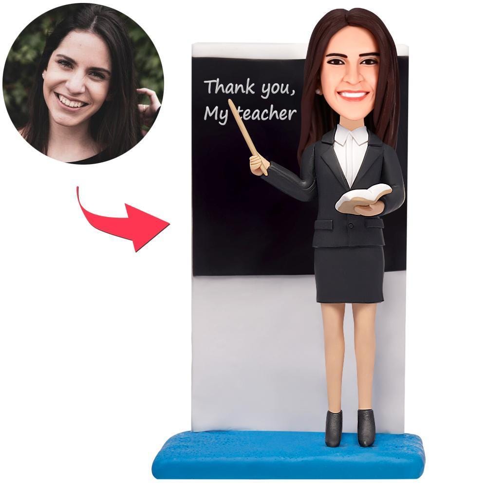 Custom Female Teacher Bobblehead Teacher Appreation Gifts For Her