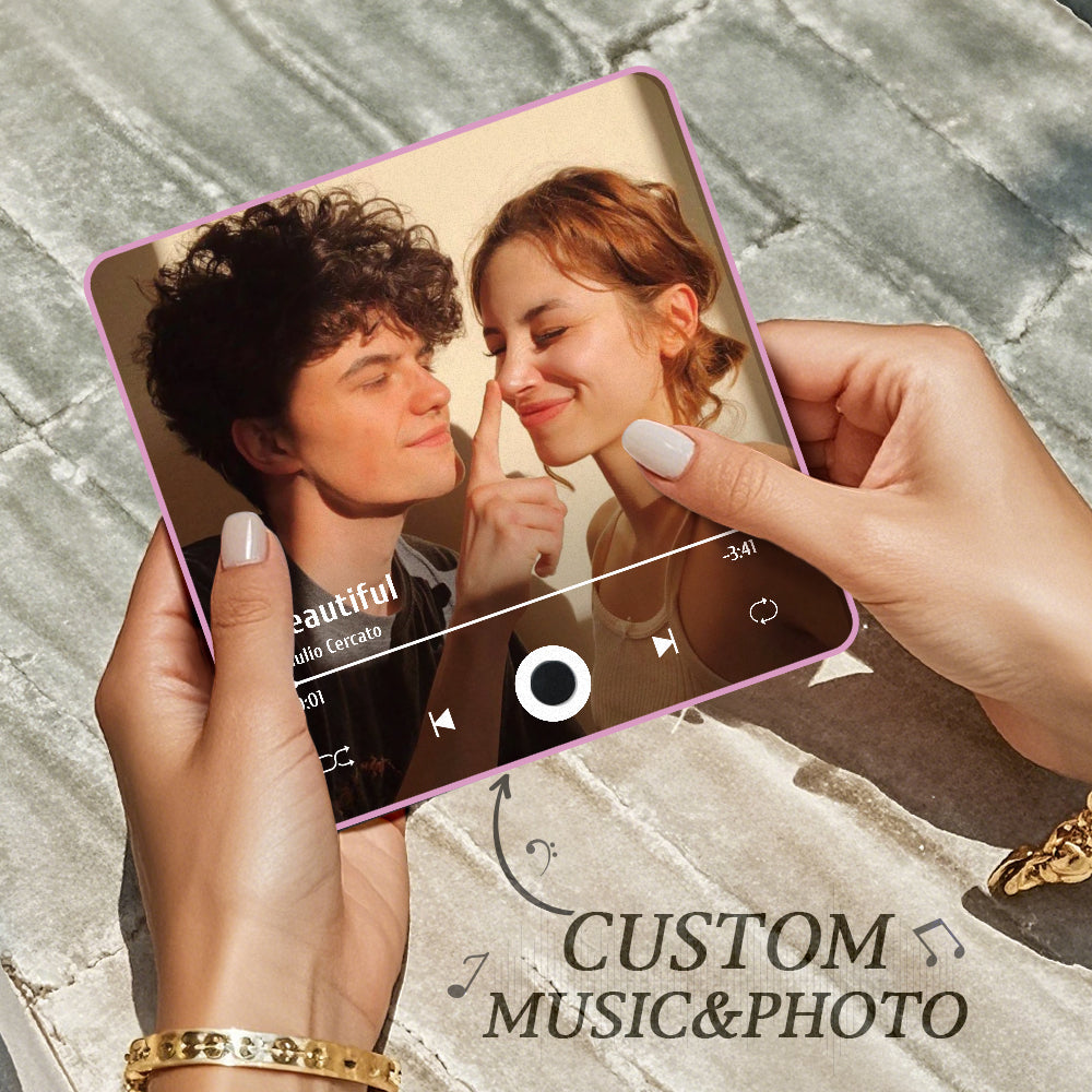 Personalized Photo Music Fridge Magnet Album Wall Photo Sticker Music Movement That Can Be Played Without Cell Phone Music Fridge Magnet Pro