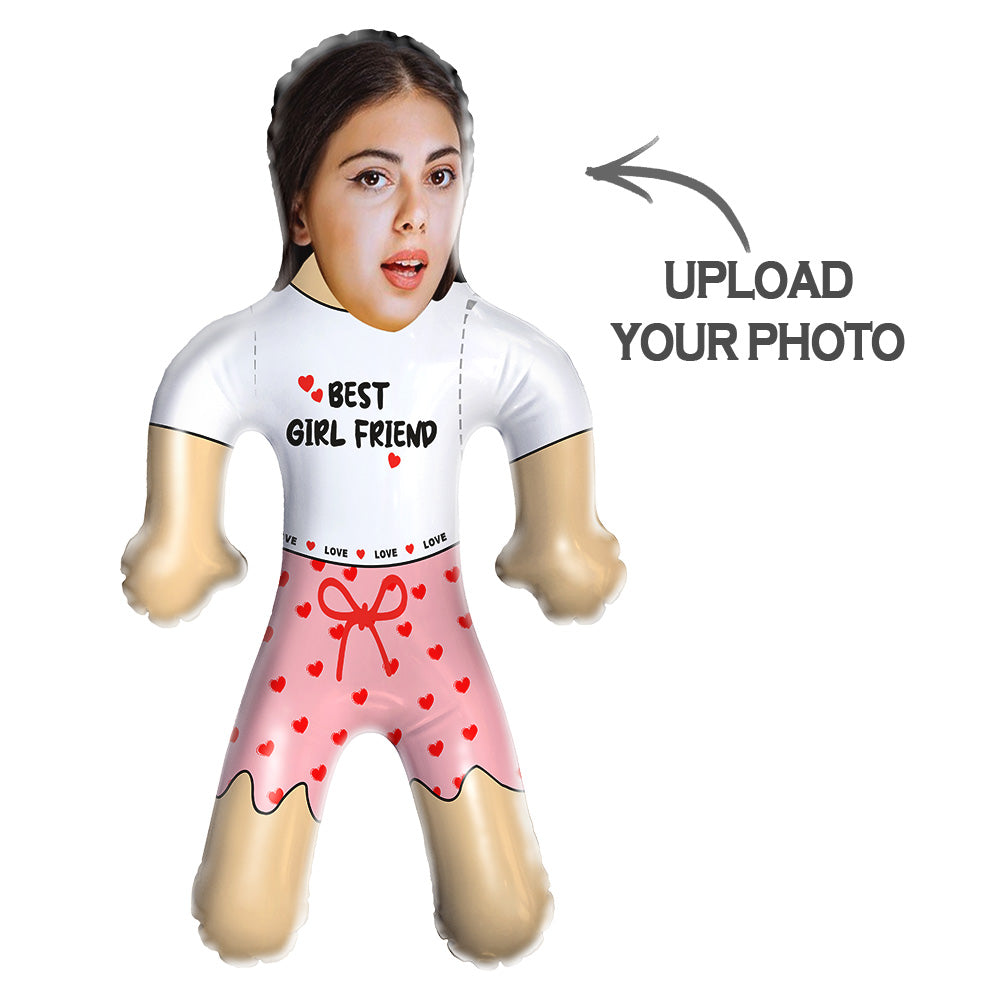 Mini-Balloon-me Personalized Your Face & Text Air Minime Doll For Couple