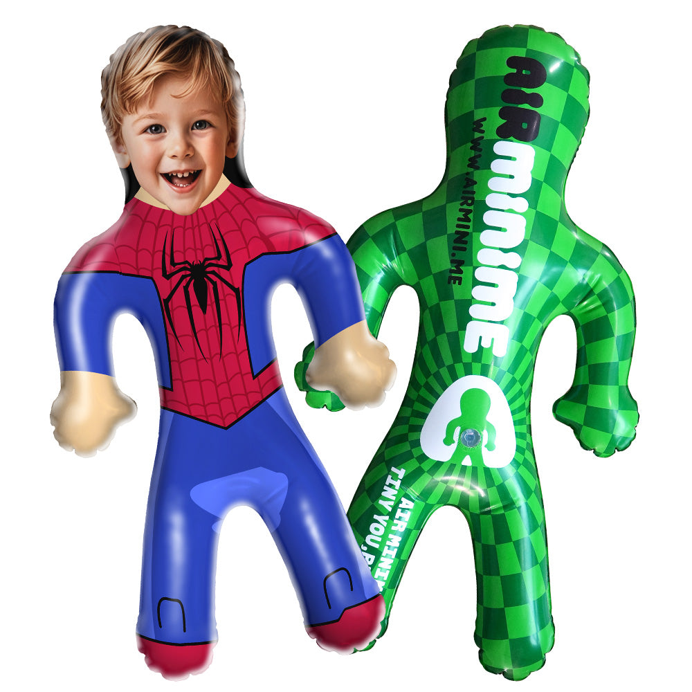 Personalized Superhero Mini-Balloon-me Inflatable Minime Balloon Gifts for Him/Kids