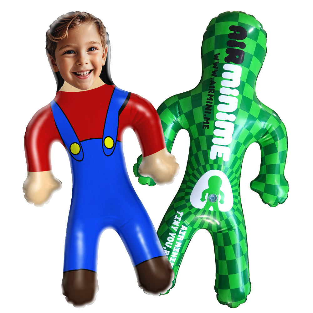 Custom Mini-Balloon-me With Face Personalized for Super Him/Kids