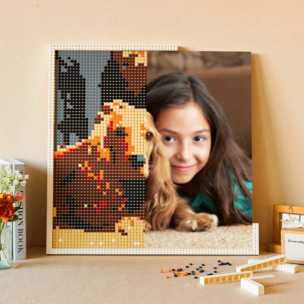 Mosaic Pixel Picture Frame Christmas Gifts