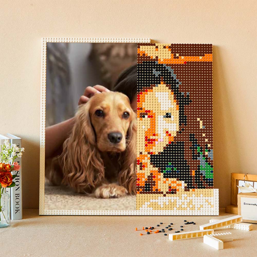 Mosaic Pixel Picture Frame Christmas Gifts