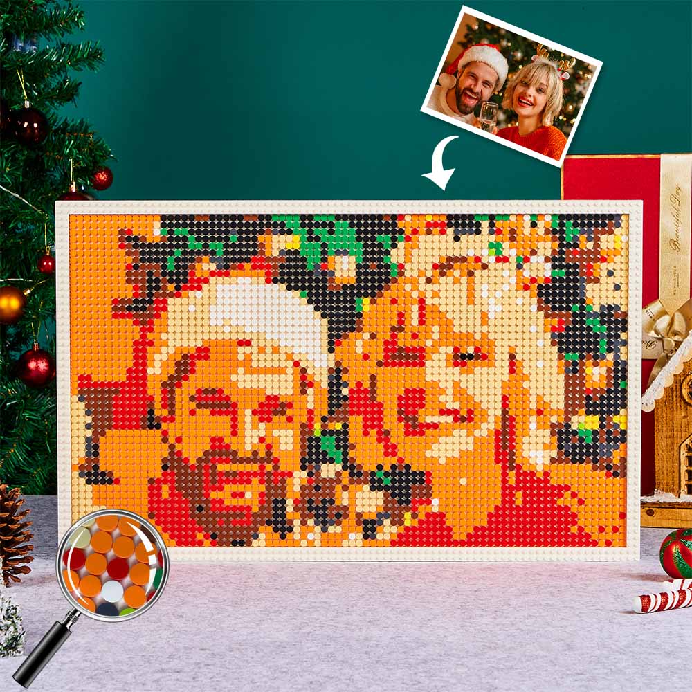 Mosaic Pixel Picture Frame Christmas Gifts