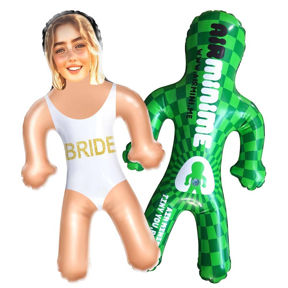 Personalized Bride Swimming Air Mini-Balloon-me Funny Bridal Bachelorette Gifts for Her