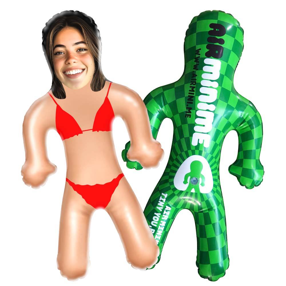 Personalized Bikini Mini-Balloon-me Funny Inflatable Doll Party Favors Gifts for Her