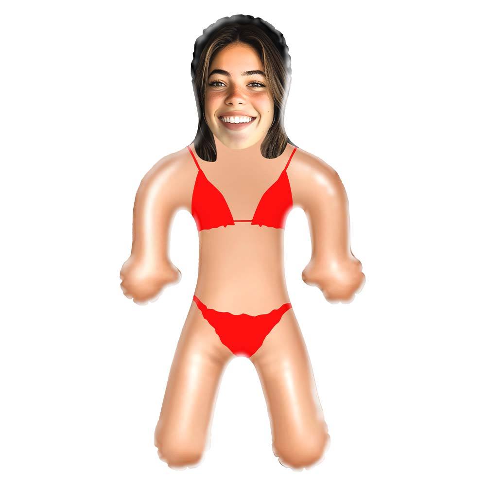 Personalized Bikini Mini-Balloon-me Funny Inflatable Doll Party Favors Gifts for Her