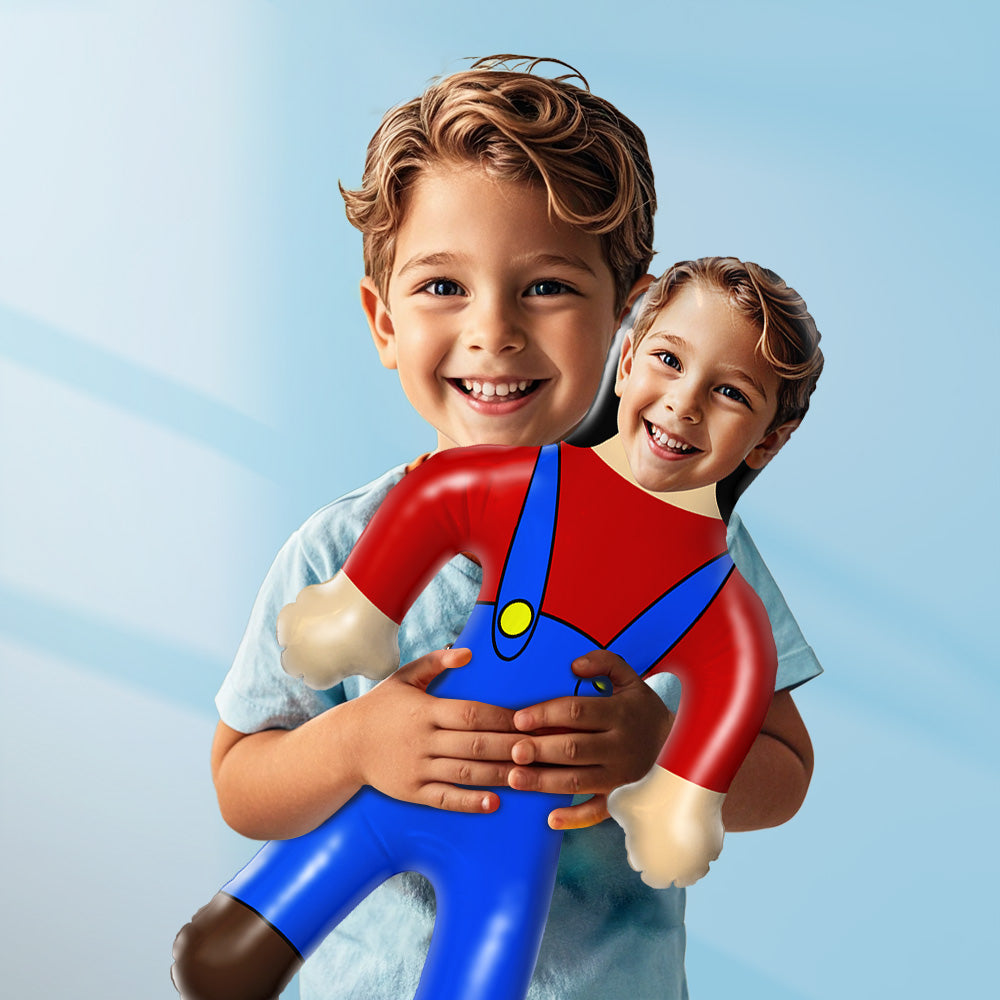 Custom Mini-Balloon-me With Face Personalized for Super Him/Kids