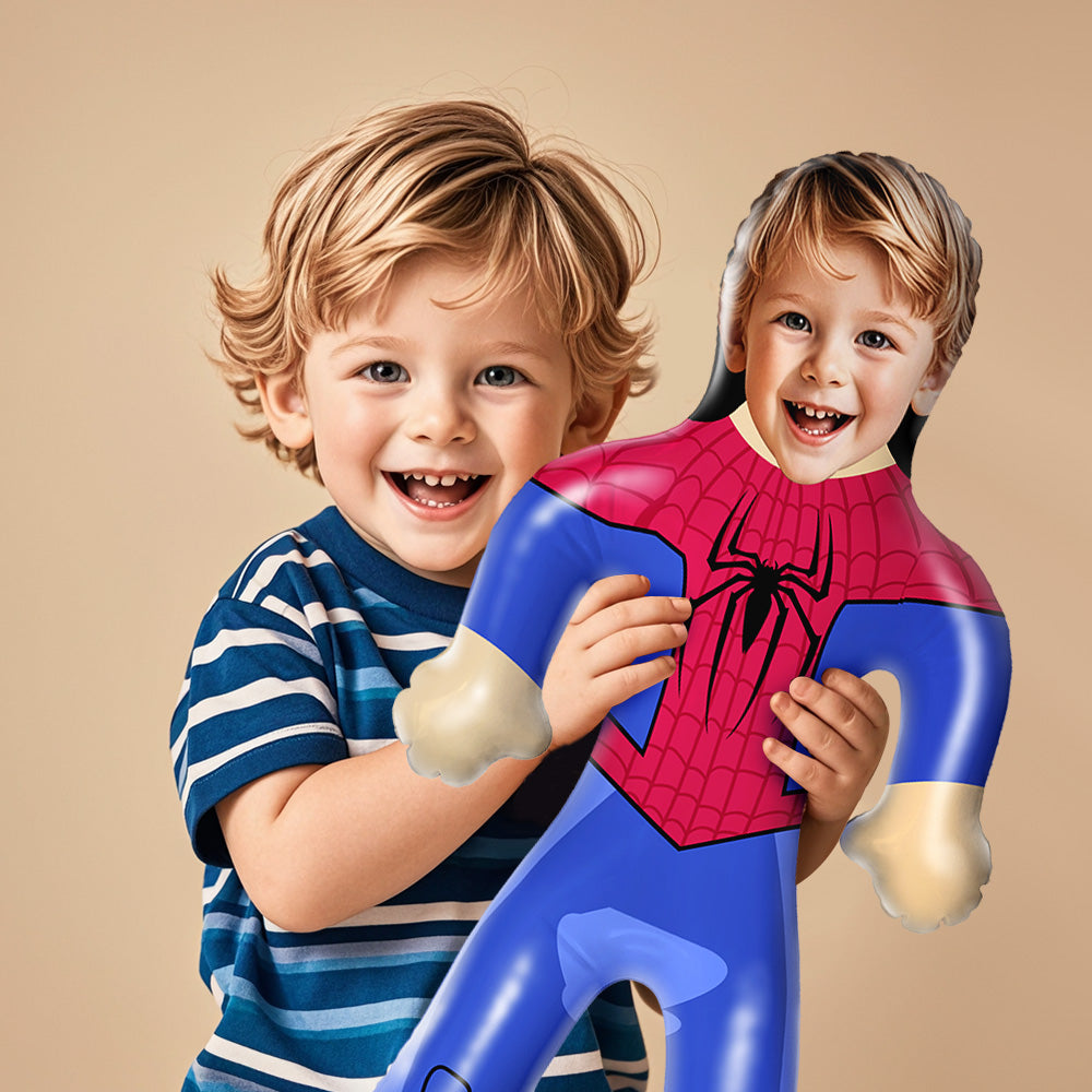 Personalized Superhero Mini-Balloon-me Inflatable Minime Balloon Gifts for Him/Kids