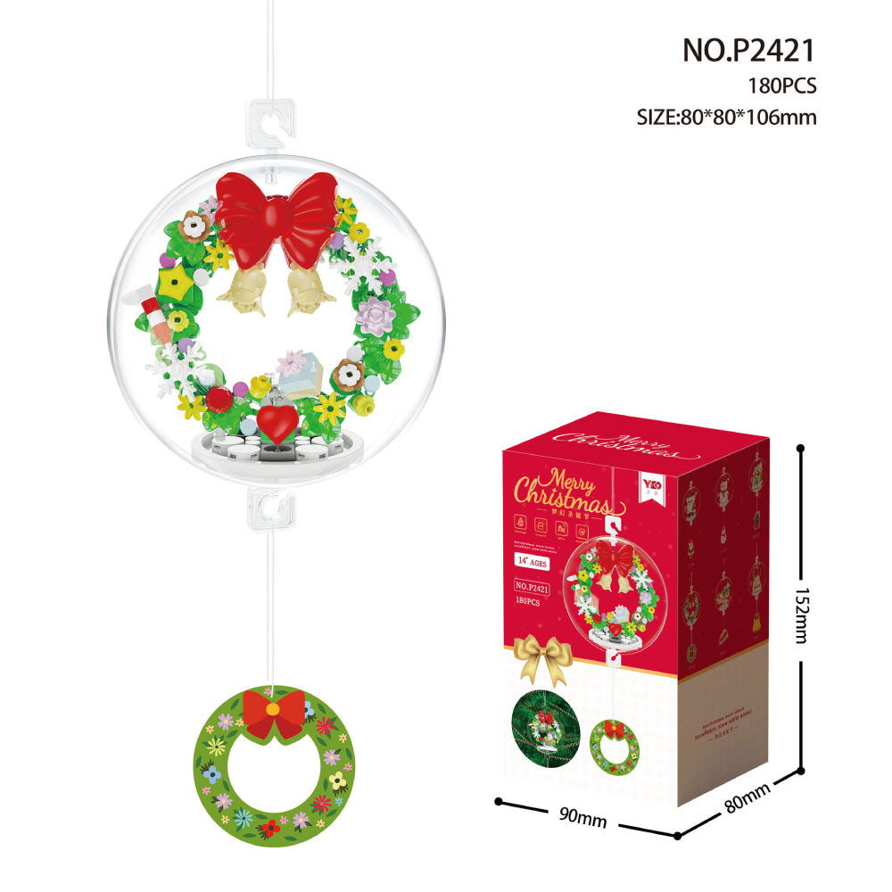 Holiday-Themed Building Block Ornaments Perfect Stocking Stuffers for Kids Best Christmas Gift Ever