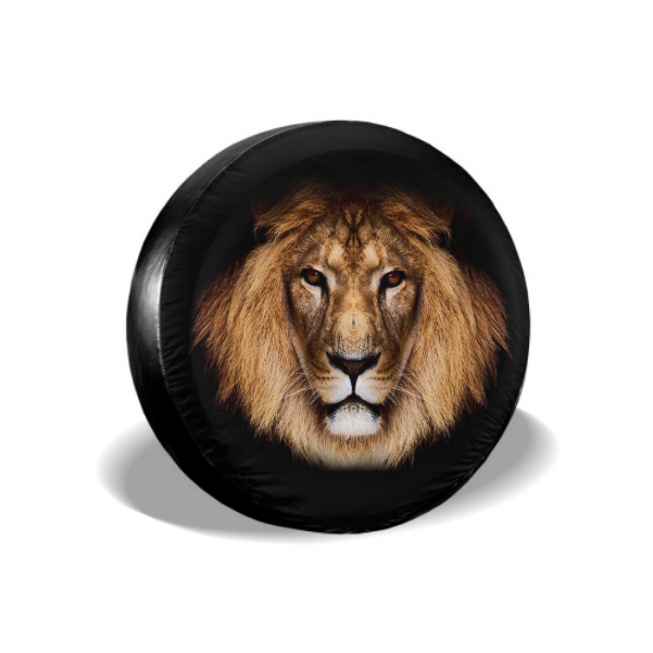 Lion Head Spare Tire Cover For RV