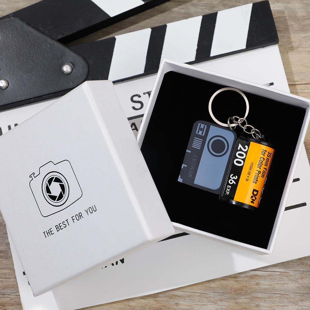 Custom Colorful Camera Roll Keychain - Family-Test