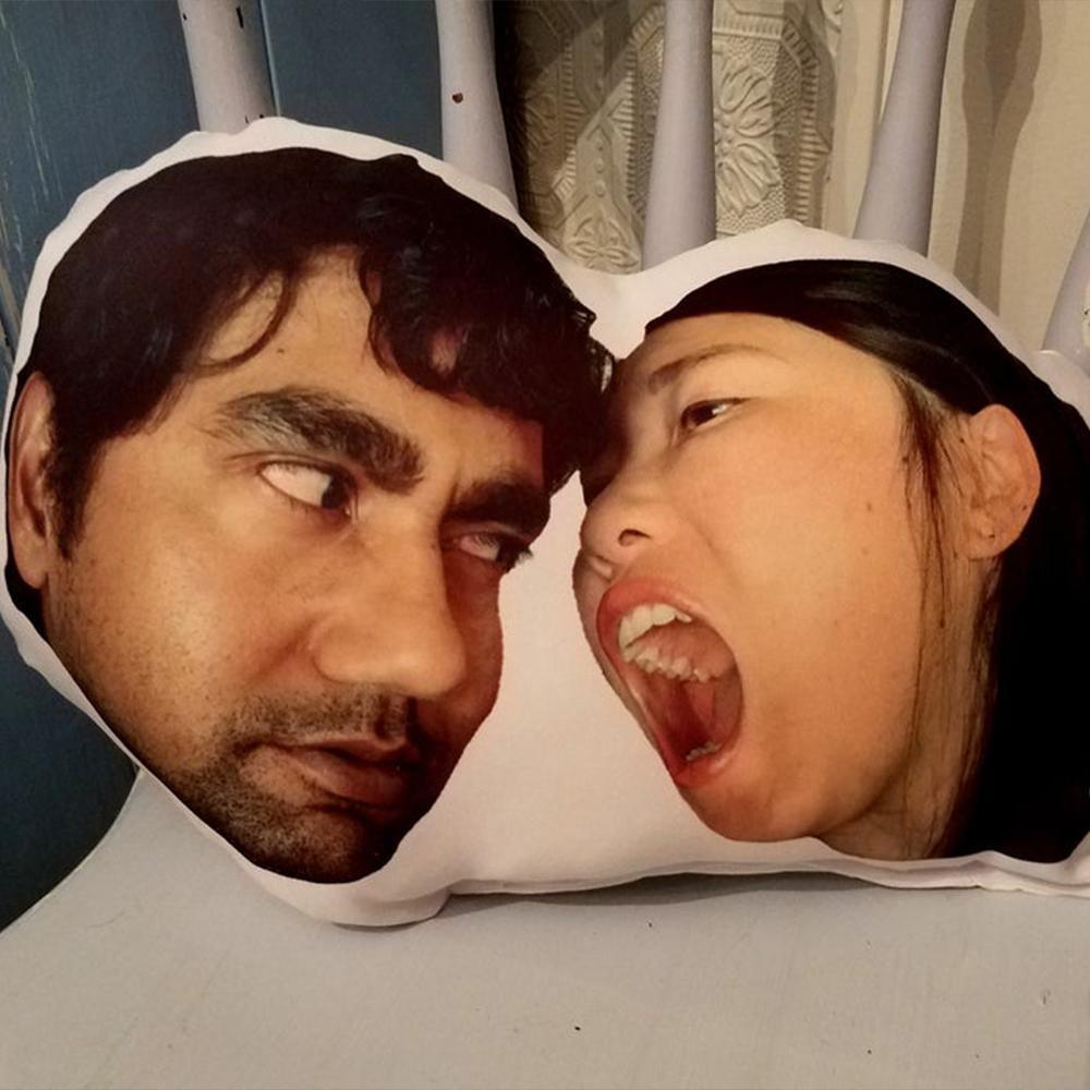 Custom Photo Portrait Face Pillow